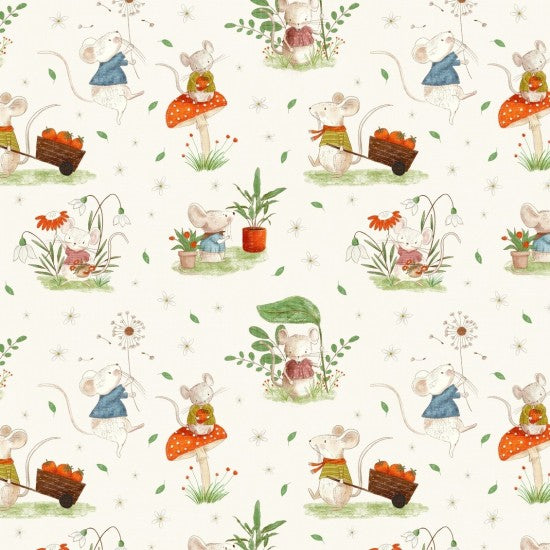 Mice Cream - Whimsical Fields by Nutex