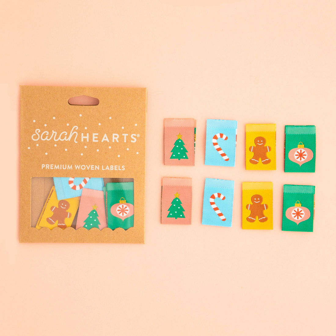 Christmas Holiday Stocking Stuffer Labels - Sarah Hearts