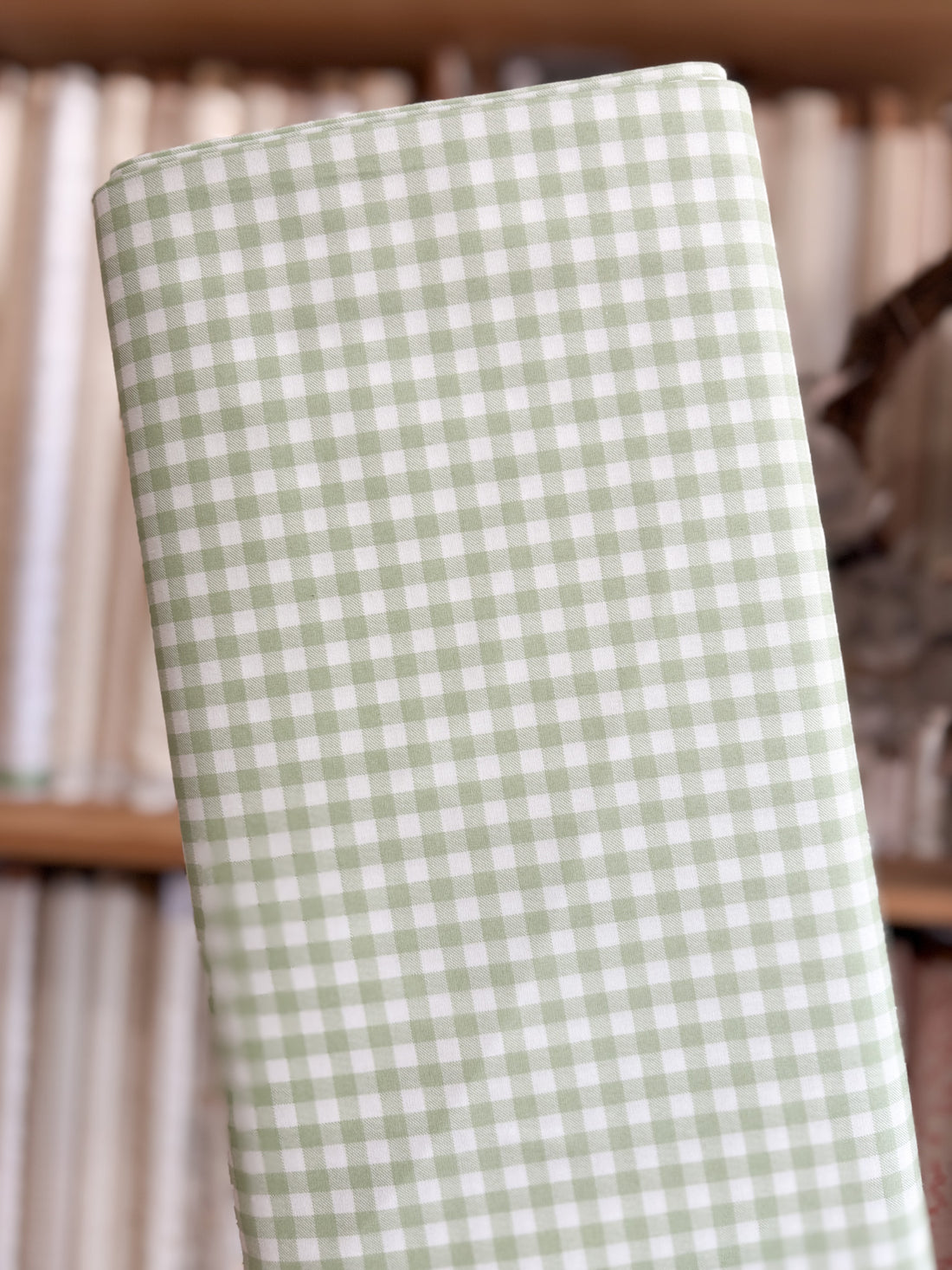 Green Gingham 88190-D8-2 by Sevenberry
