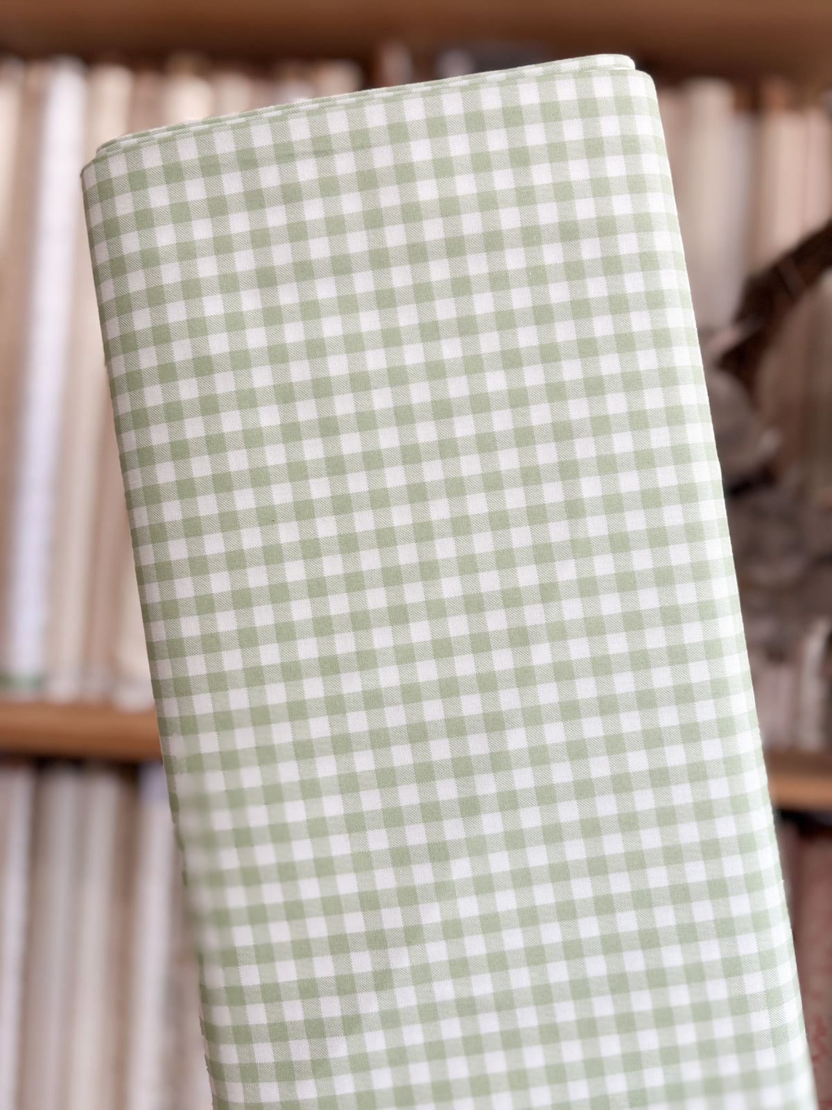 Green Gingham 88190-D8-2 by Sevenberry