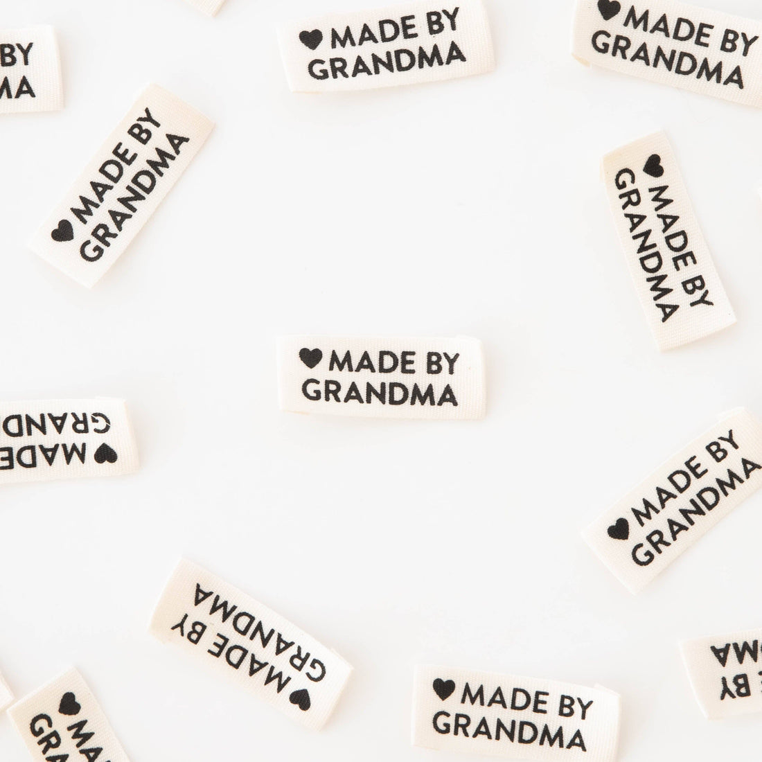 Made by Grandma Labels - Sarah Hearts