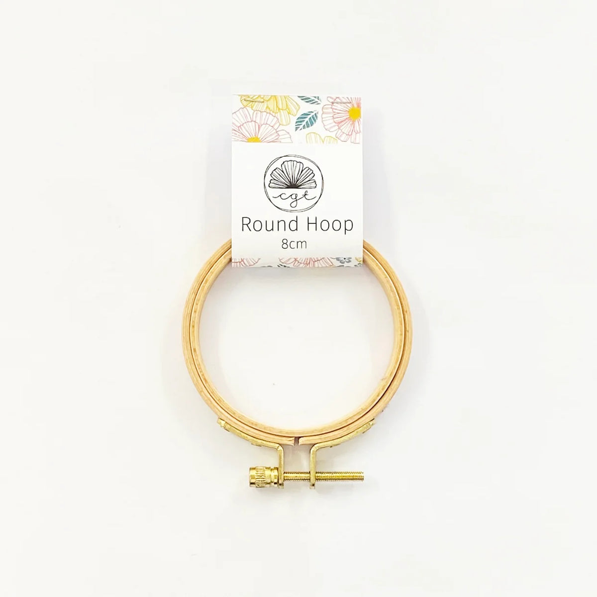 Embroidery Hoop Round 8cm - Cottage Garden Threads