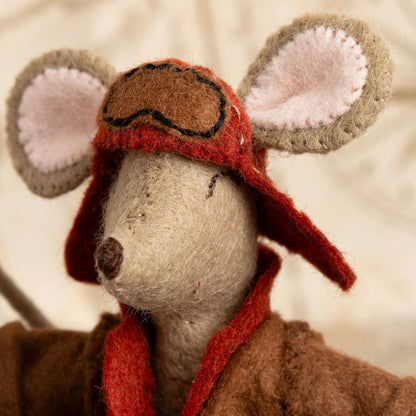 Little Mouse The Aviator Felt Kit - Corinne Lapierre
