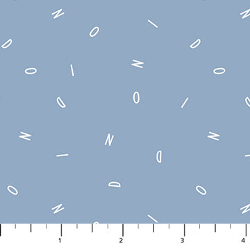 Letters Blue - Fossil Folks by FIGO