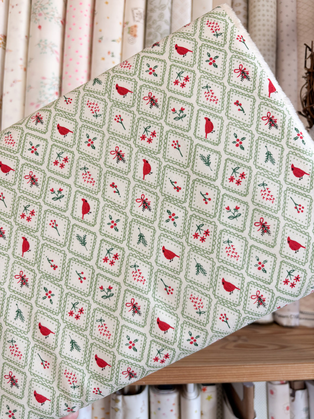 Christmas Charm Mistletoe - Holiday Cheer by Moda