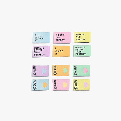 Mighty Minis Woven Labels - Kylie and the Machine