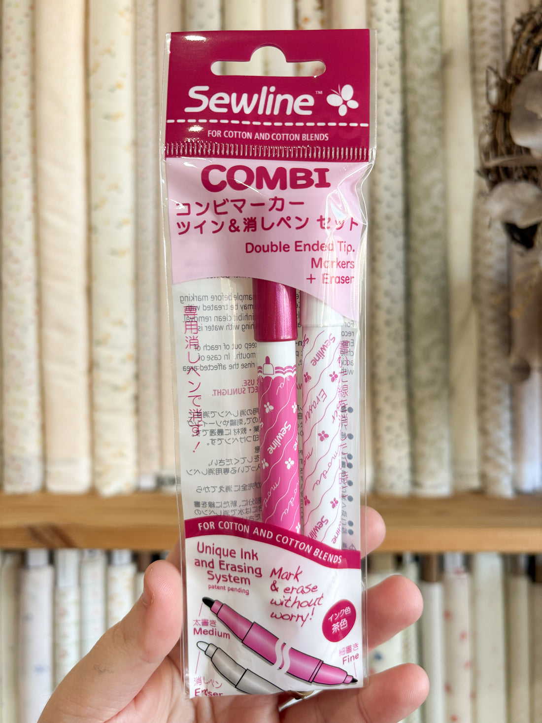 Combi Marker and Eraser - Sewline