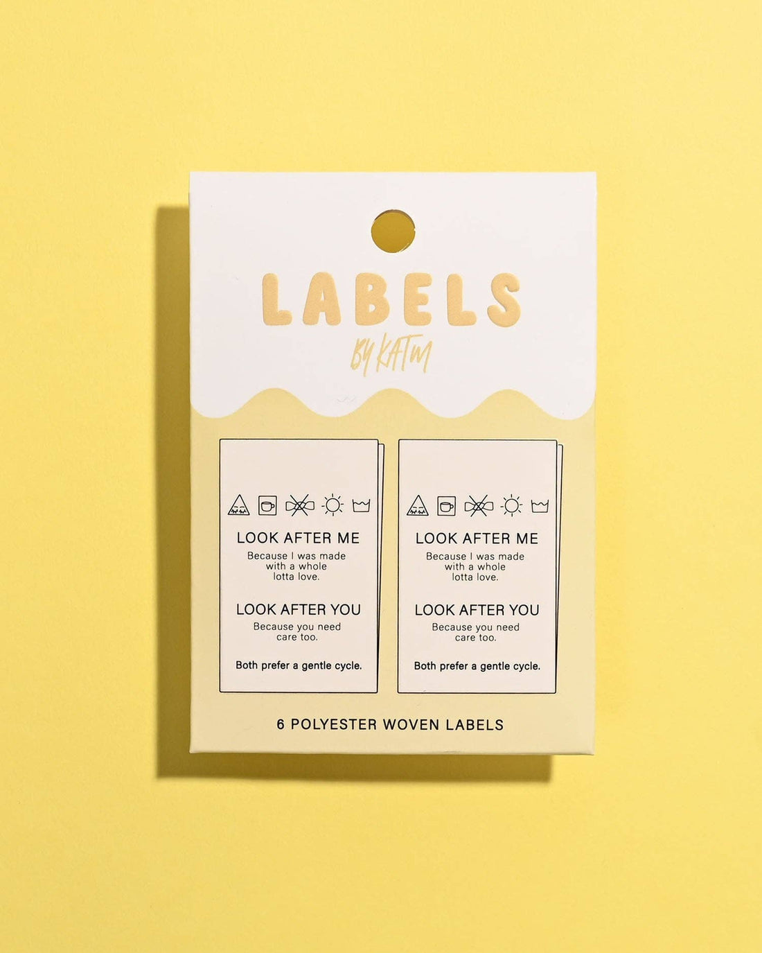 Look After Me, Look After You Woven Labels - Kylie and the Machine