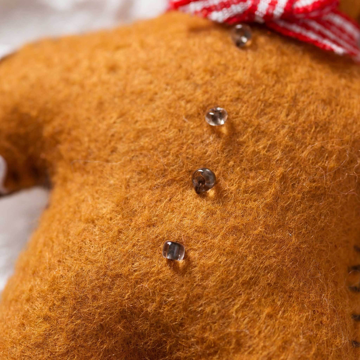 Gingerbread Man Felt Mini Kit - Corinne Lapierre