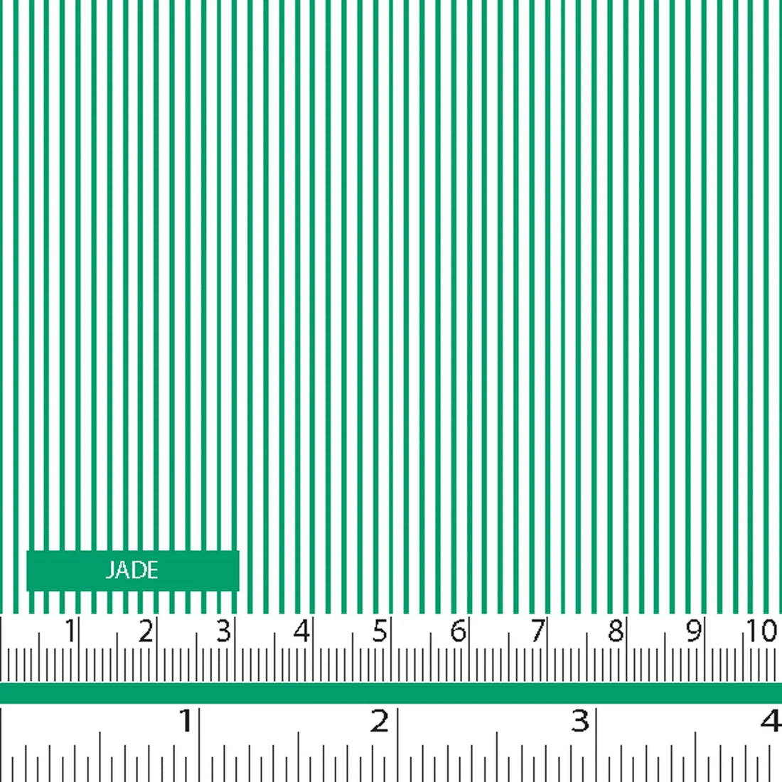 Stripe Jade - Simplicity by A Day in the Country