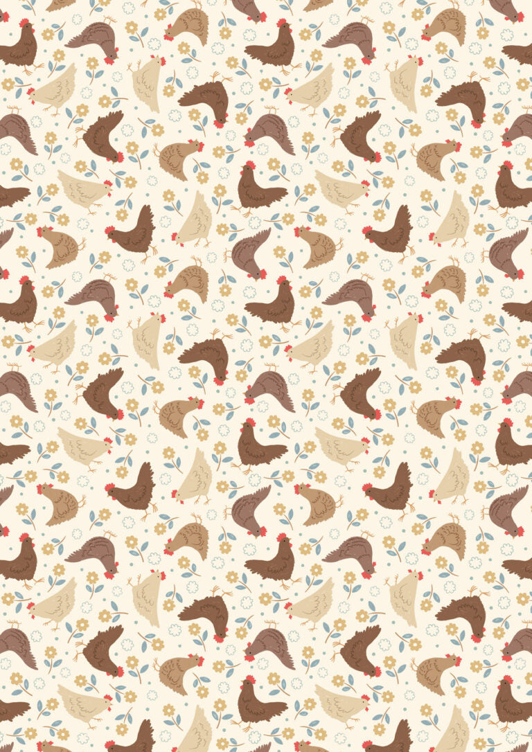 Hens Cream - Country Croft by Lewis &amp; Irene