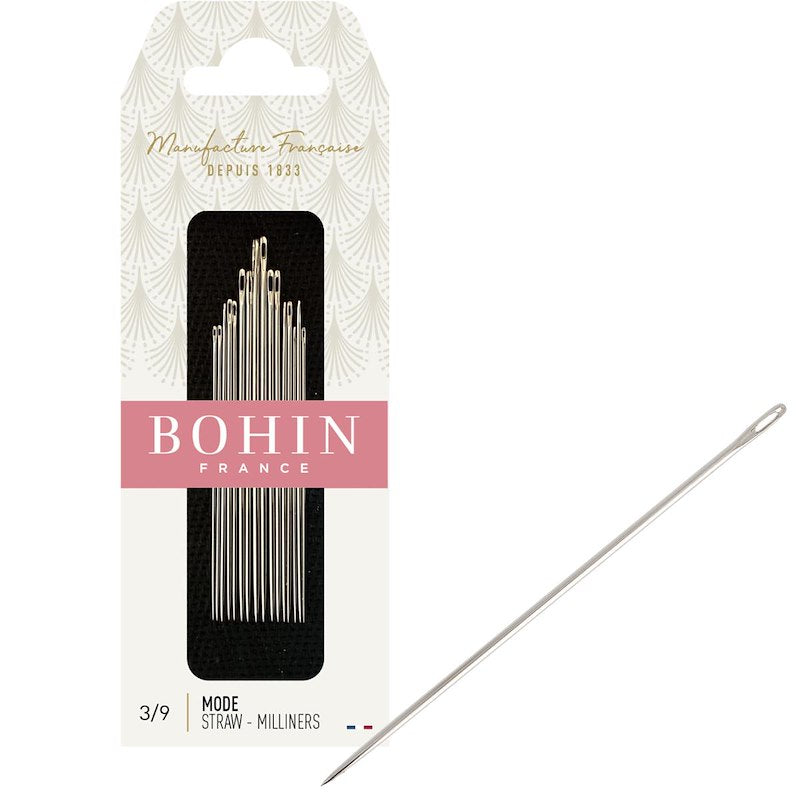 Bohin Milliners Needles (Size 3-9)