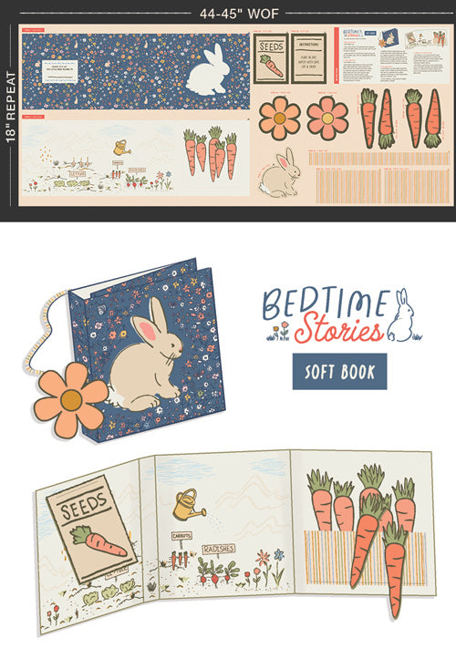 Once Upon a Storybook Panel - Bedtime Stories by Art Gallery Fabrics