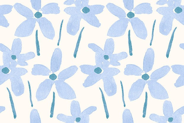 Dancing Daisies Cornflower - Ally by Lewis &amp; Irene
