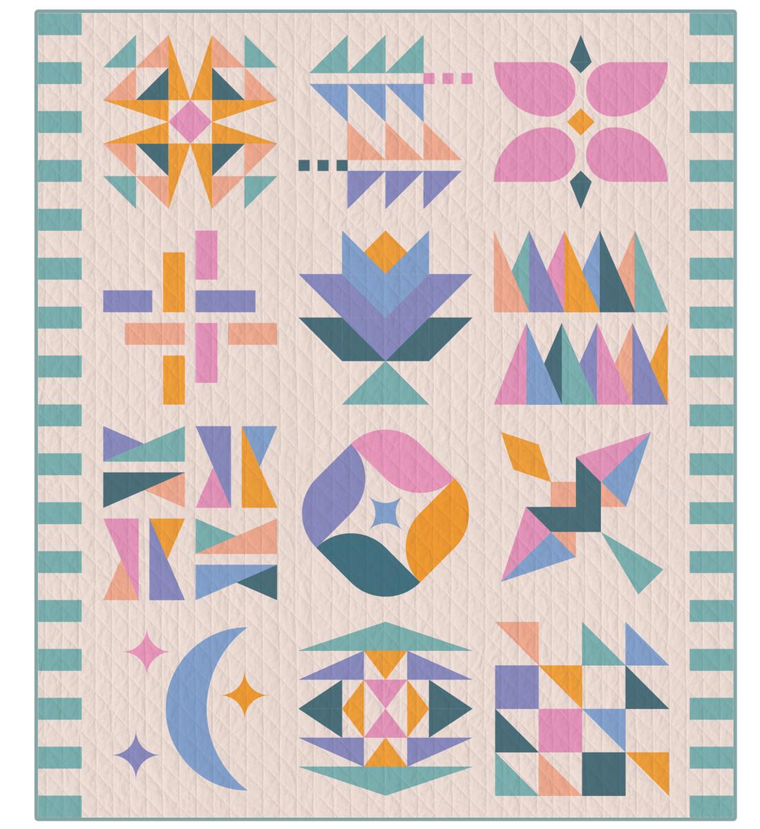 PREORDER - Hand &amp; Soul BOM Kit by Eudaimonia Studio - Sunset Fjord