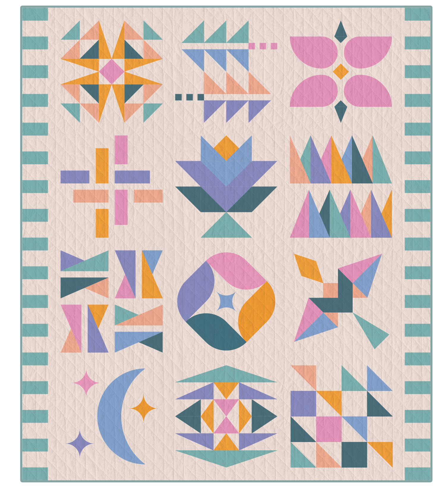 PREORDER - Hand &amp; Soul BOM Kit by Eudaimonia Studio - Sunset Fjord