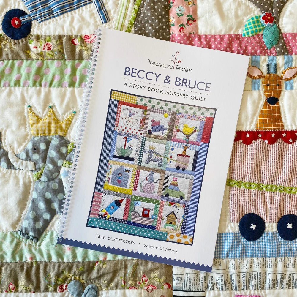 Beccy &amp; Bruce Quilt Pattern - Treehouse Textiles