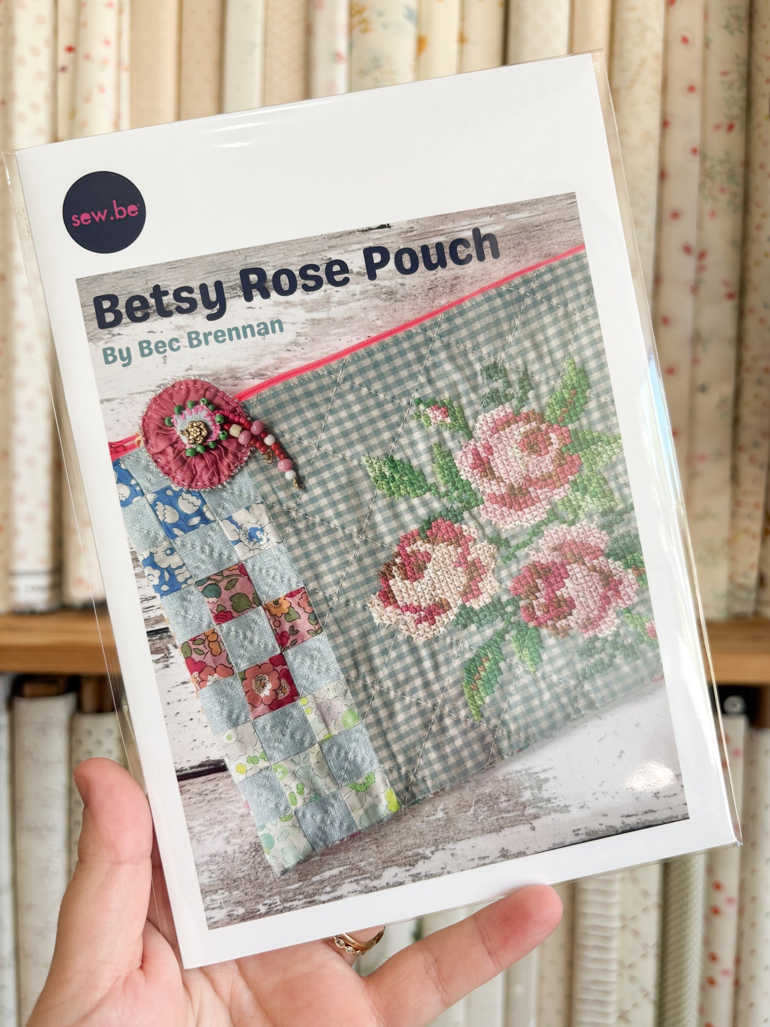 Betsy Rose Pouch Pattern - Sew Be Home