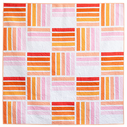 Blakely Quilt Paper Pattern - Then Came June