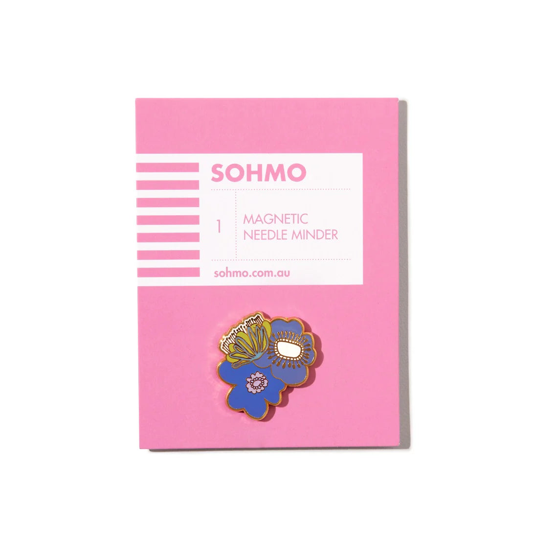 SOHMO Needle Minder - Blue Blooms
