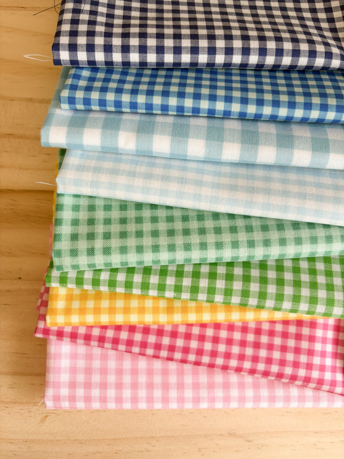 Bright Ginghams - 9 Piece Bundle