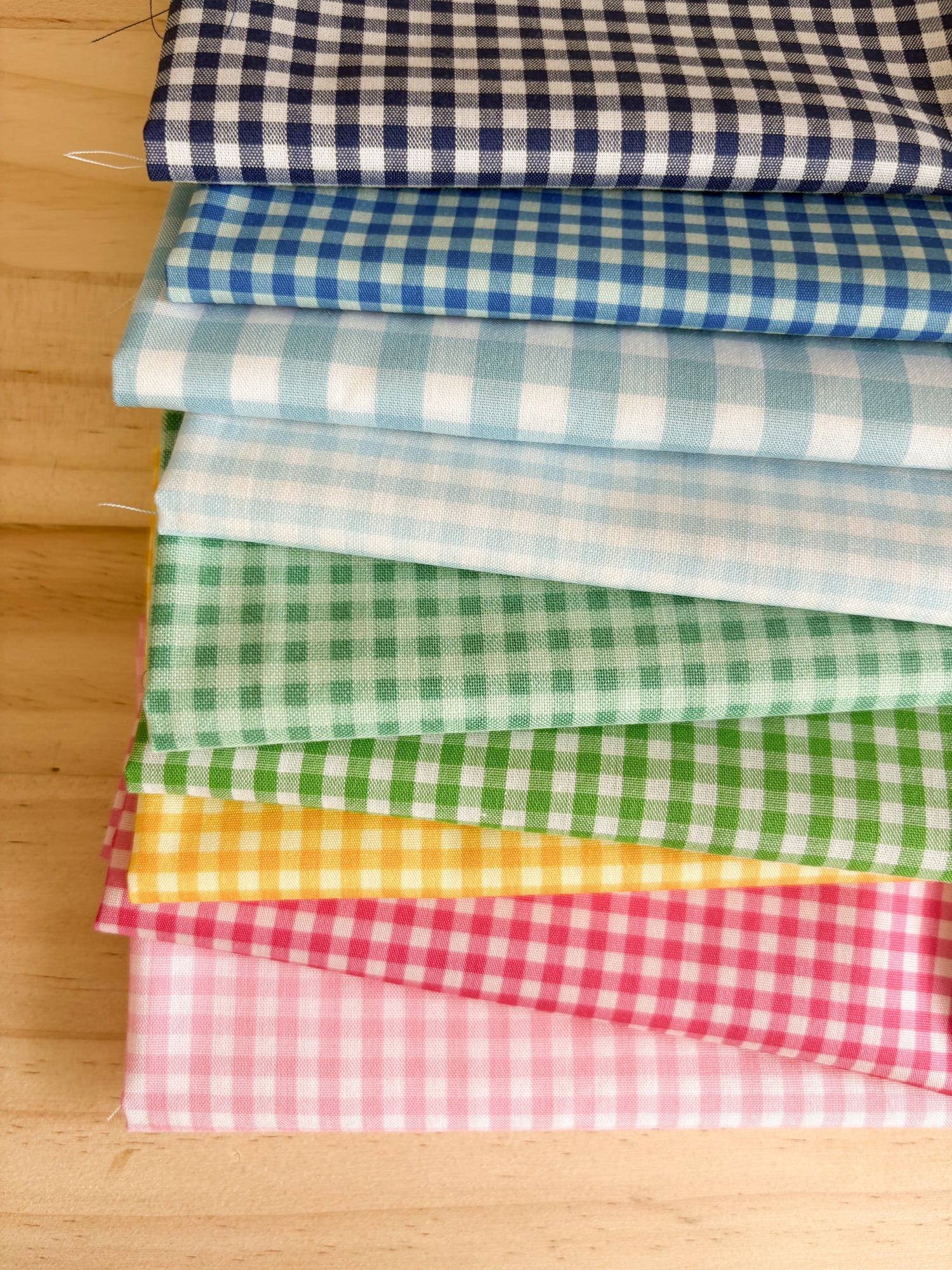 Bright Ginghams - 9 Piece Bundle