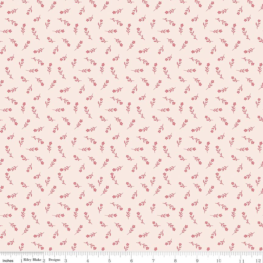 Stems Blush - Flower Garden by Riley Blake Designs