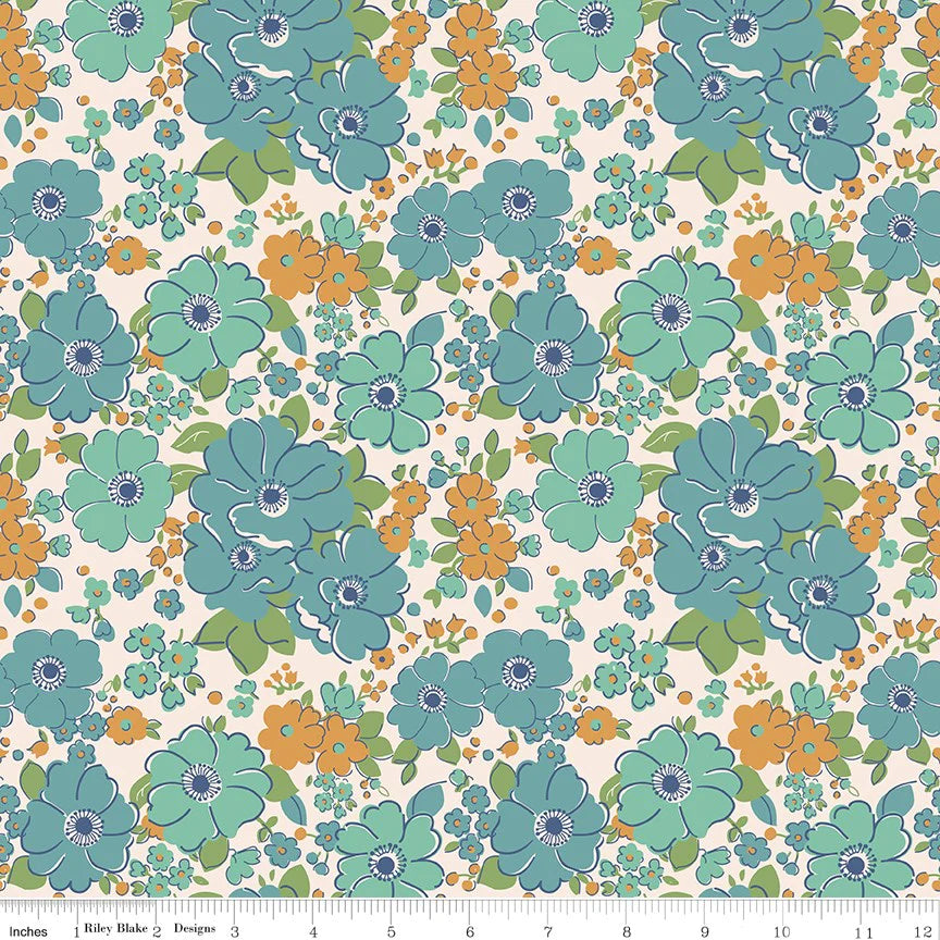 Lovely Raindrop - Mercantile by Riley Blake Designs