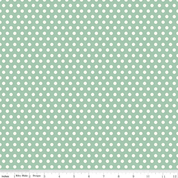 Dots Seafoam - Sunset Ridge by Riley Blake Designs