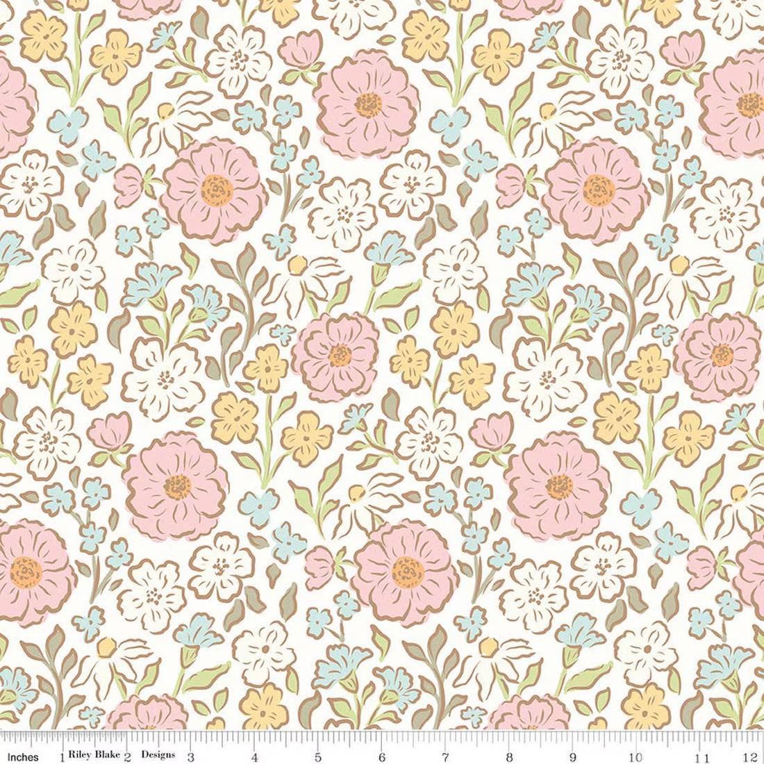 Main Cloud - Little Posies by Riley Blake Designs