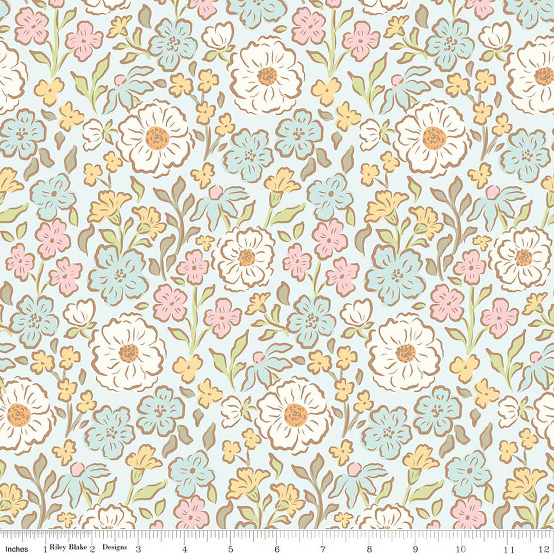 Main Powder - Little Posies by Riley Blake Designs
