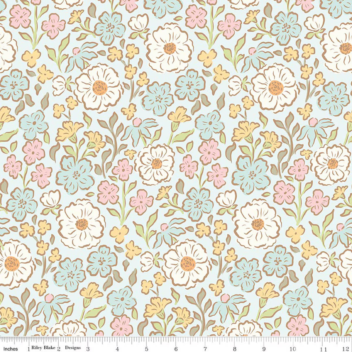 Main Powder - Little Posies by Riley Blake Designs