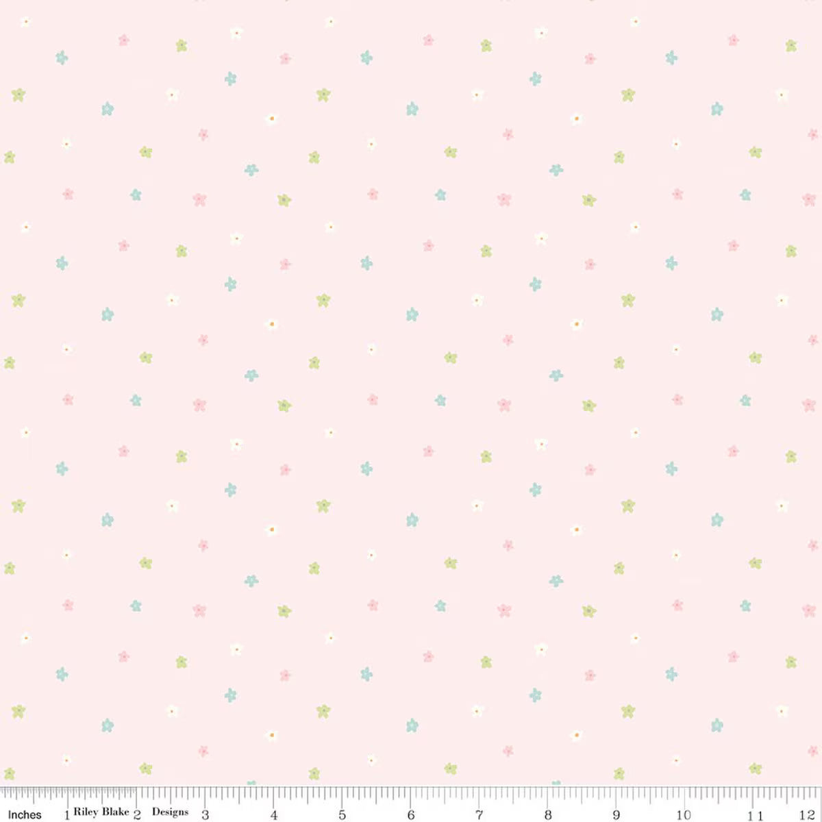 Ditsy Pink - Little Posies by Riley Blake Designs