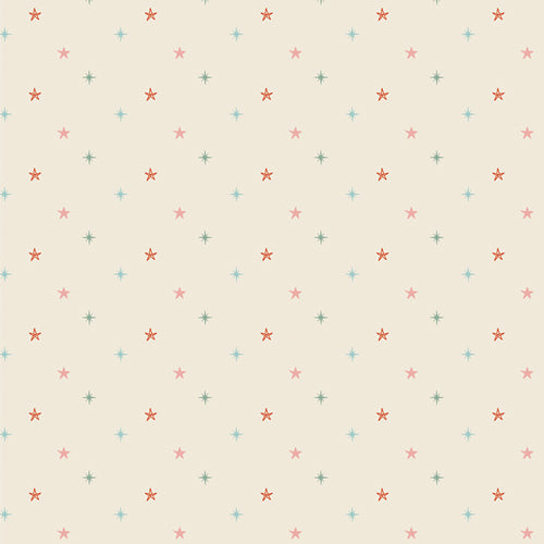 Twinkling Skies Sugar - Christmas in the Cabin by Art Gallery Fabrics