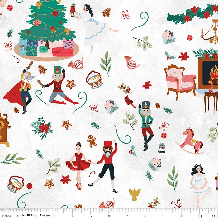 Main Snow - Nutcracker Tradition by Riley Blake Designs