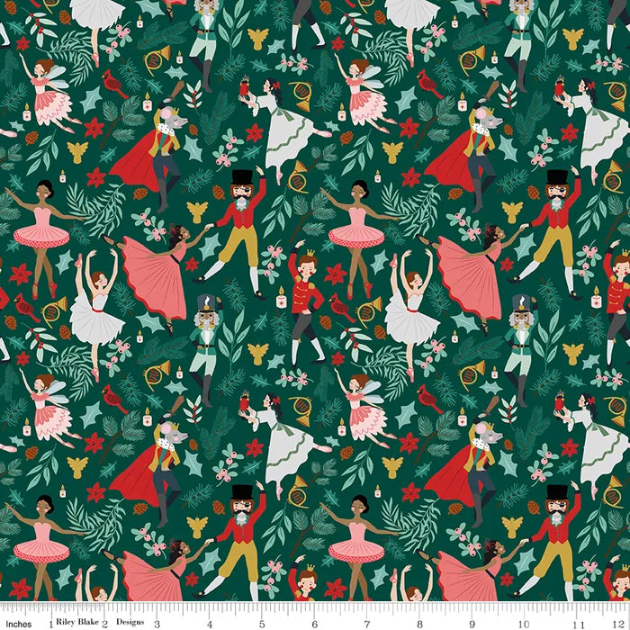 Storybook Pine - Nutcracker Tradition by Riley Blake Designs