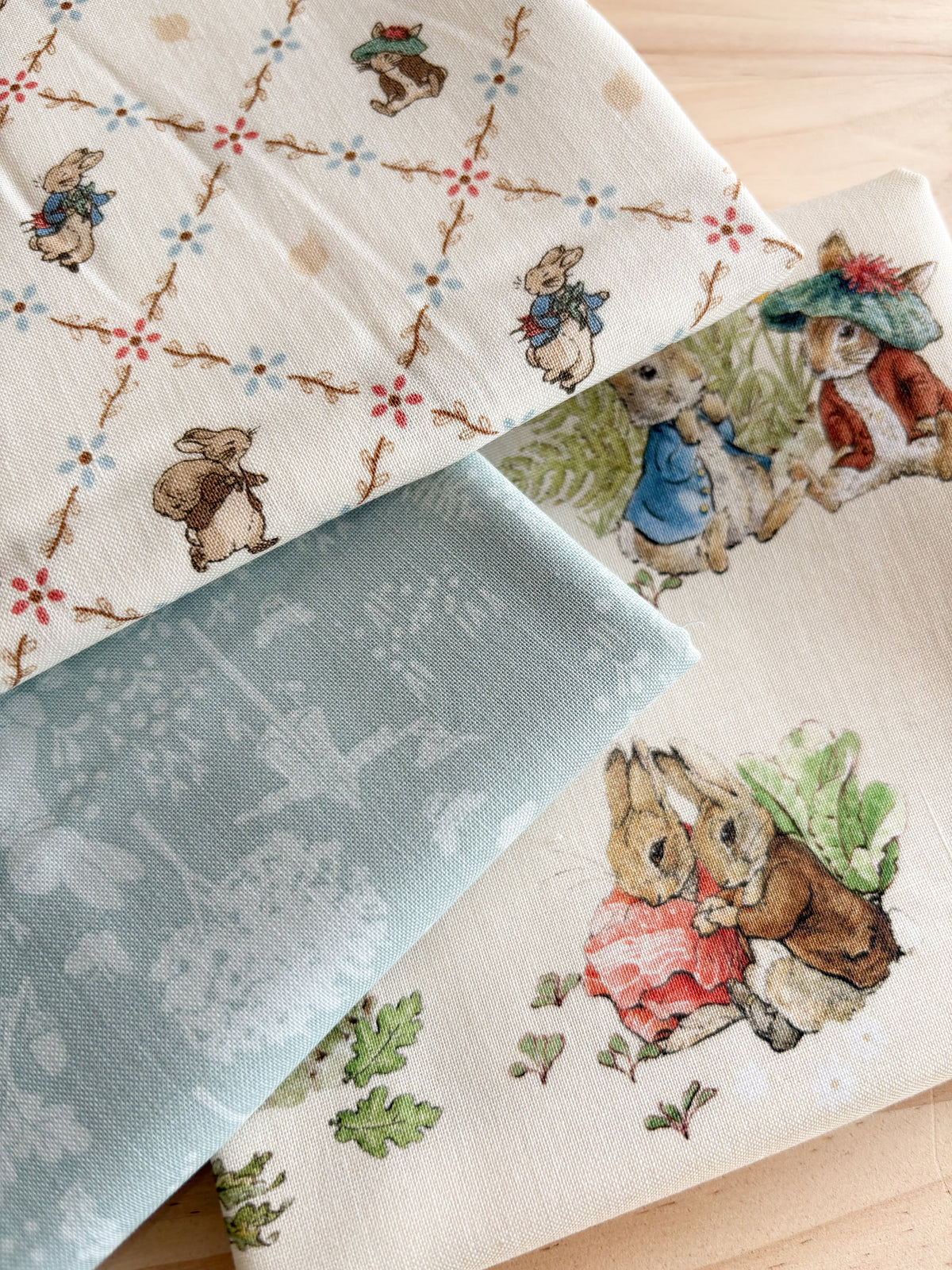 Peter Rabbit Twinings Collection Peter Rabbit & Benjamin Bunny - Handpicked 3 Piece Bundle – The Stitch ...