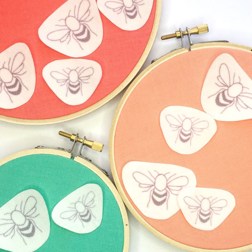 Bees Stick &amp; Stitch Pack - Craft Make Do