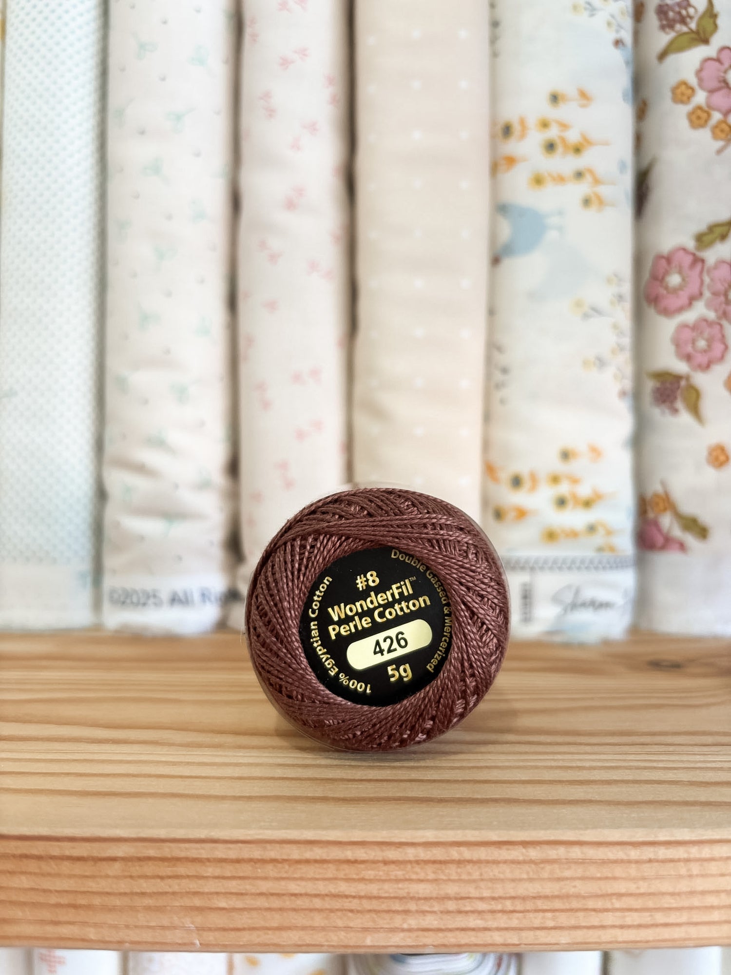 Wonderfil Eleganza Perle 8 - 426 Nutmeg