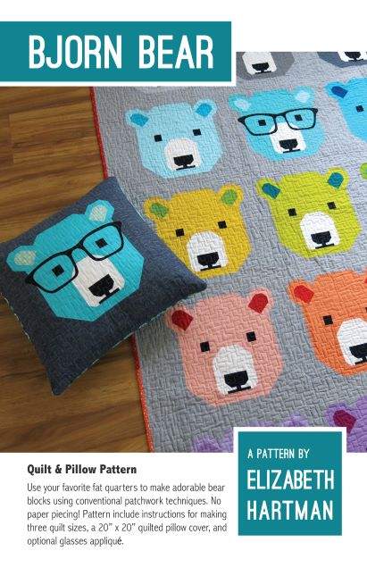 Bjorn Bear Quilt Pattern - Elizabeth Hartman