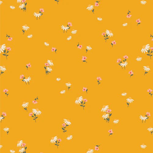 Delicate Buttercup - The Flower Fields by Art Gallery Fabrics