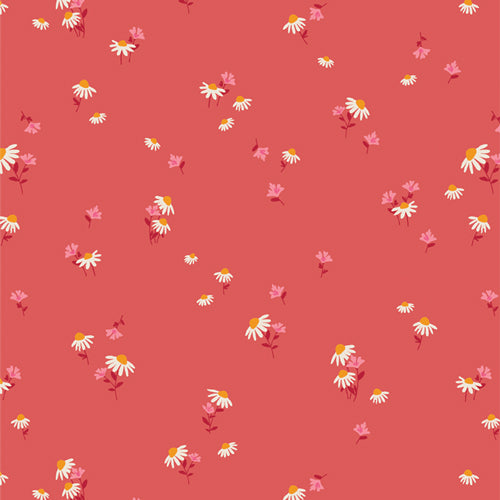 Delicate Rosewood - The Flower Fields by Art Gallery Fabrics