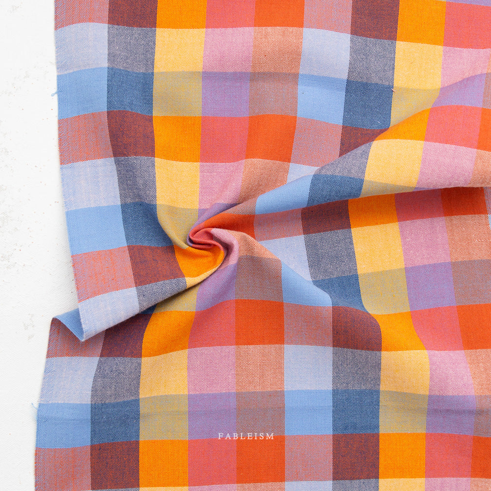 1" Happy Checkers in Cornucopia - Fine &amp; Dandy by Fableism
