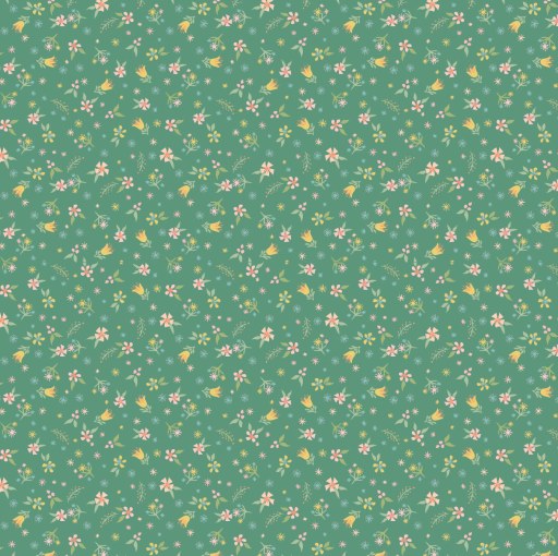 Blossoms Green - Finding Wonder by Poppie Cotton