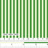 Fabric swatch light and dark green stripes