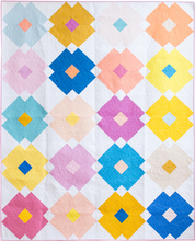 Load image into Gallery viewer, Flower Tile Quilt Paper Pattern - Then Came June
