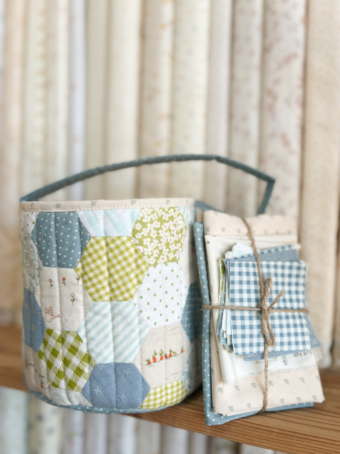 Gather Patchwork Basket Kit - Veggie Patch - Easter 2025