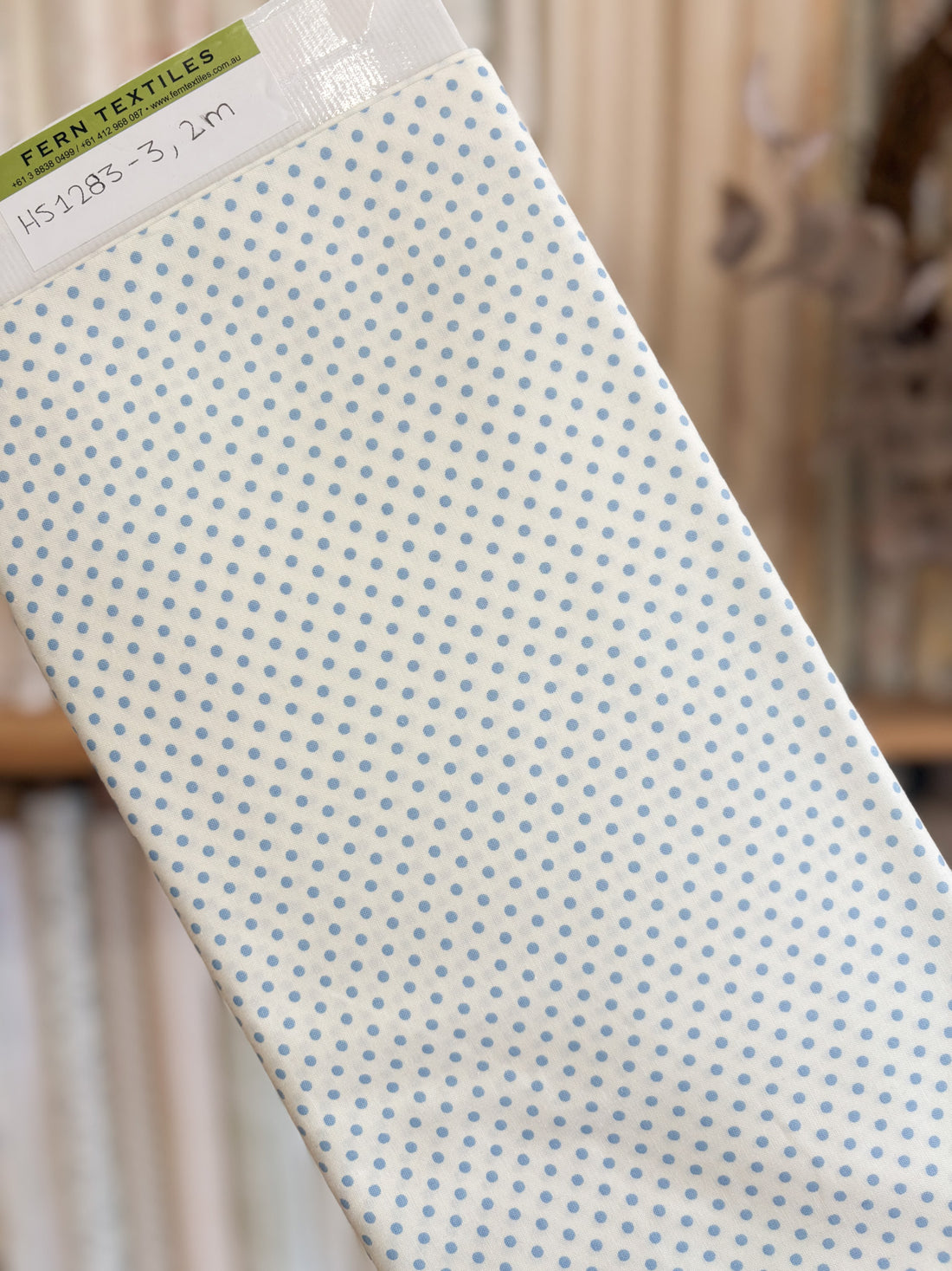 Blue Dot on White HS1283-3 by Nippon Chuko