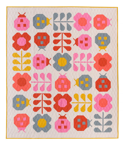 Hello Spring Quilt Paper Pattern - Pen &amp; Paper Patterns