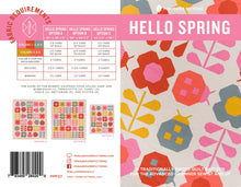 Load image into Gallery viewer, Hello Spring Quilt Paper Pattern - Pen &amp; Paper Patterns
